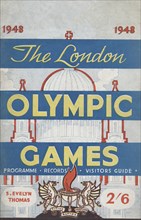 ''The 1948 London Olympic Games" - front cover, 1948. Creator: Unknown.