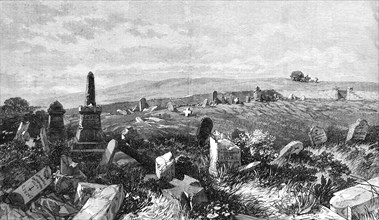 The Crimea Revisited: graves of British soldiers, 1869. Creator: Unknown.