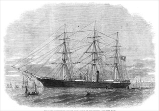 The late Confederate cruiser Shenandoah in the Mersey, 1865. Creator: Smyth.