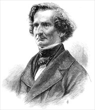 The late M. Berlioz, French musical composer, 1869. Creator: Unknown.