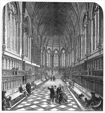 The New Chapel of St. John's College, Cambridge, 1869. Creator: Unknown.