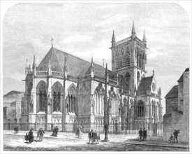 The New Chapel of St. John's College, Cambridge, 1869. Creator: Unknown.