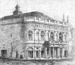 The new Theatre Royal, Edinburgh, 1865. Creator: Paterson.