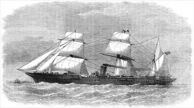 The Peninsular and Oriental Company's steam-ship Deccan, 1869. Creator: Unknown.