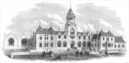 Wesleyan Methodist College, Headingley, near Leeds, 1869. Creator: Unknown.