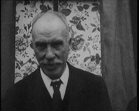 British Member of Parliament and Prohibitionist Edwin Scrymgeour, 1922. Creator: British Pathe Ltd.