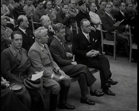 Edward, His Royal Highness the Duke of Windsor Watching an  Orchestra, 1937. Creator: British Pathe Ltd.