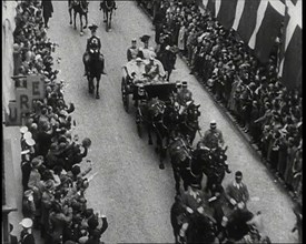 Crowd Watching a Procession, 1930s. Creator: British Pathe Ltd.