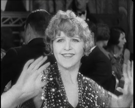 Scene from the Film 'Champagne': Betty Balfour in a Nightclub, 1920s. Creator: British Pathe Ltd.