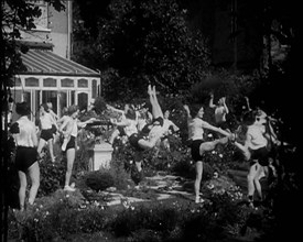 Women Exercising, 1933. Creator: British Pathe Ltd.