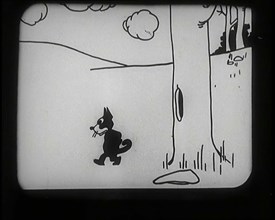 Felix the Cat' Cartoon, 1922. Creator: British Pathe Ltd.