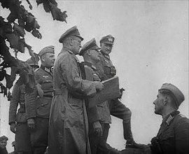 German Officers and Soldiers, 1941. Creator: British Pathe Ltd.