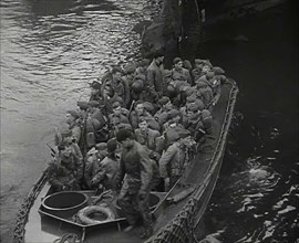 American Troops Travelling to Occupy Iceland, 1941. Creator: British Pathe Ltd.