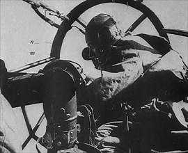 Bombardier Dropping Bombs, 1940. Creator: British Pathe Ltd.