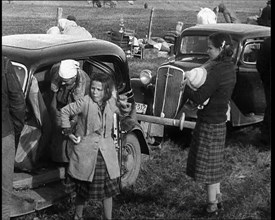 Displaced Farmers Known As 'Okies' Packing up and Leaving the Area, 1932. Creator: British Pathe Ltd.