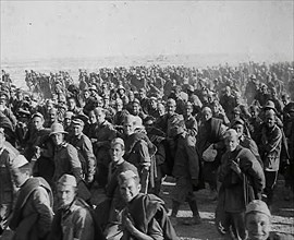 German Prisoners of War in North Africa, 1942. Creator: British Pathe Ltd.