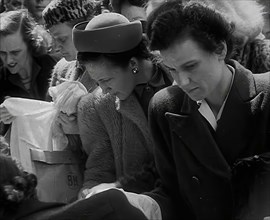 Women at a Market, 1942. Creator: British Pathe Ltd.