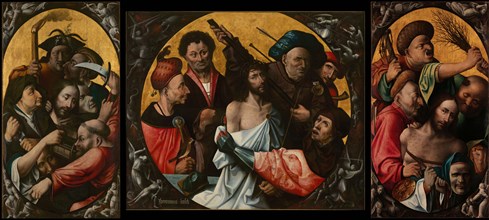 The Crowning with Thorns. Triptych, 1530. Creator: Bosch; Hieronymus; (School) ().