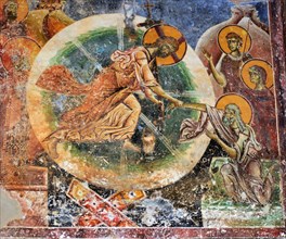 The Descent into Hell, 12th century. Creator: Byzantine Master ().