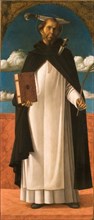 Saint Peter Martyr, c1485-1490. Creator: Bellini; Giovanni (1430-1516).