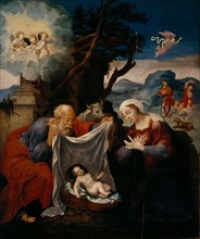 Nativity, c1560. Creator: Negroni (Zingarello); Pietro (1505-1567).