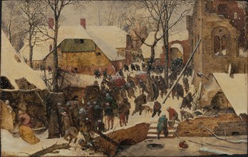 The Adoration of the Magi in the Snow, 1563. Creator: Bruegel (Brueghel); Pieter; the Elder (ca 1525-1569).