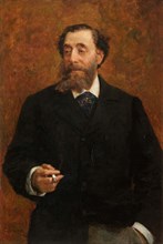 Portrait of Angelo Levi, 1886. Creator: Favretto; Giacomo (1849-1887).