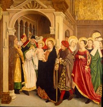 The Presentation in the Temple. Purification of the Virgin, 1490. Creator: Lonhy; Antoine de (active 1446-1490).