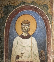 Saint Euplius of Catania, 12th century. Creator: Byzantine Master ().