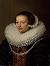 Portrait of Johanna Visscher (1604-1676), 1628. Creator: Bailly; David (1584-1657).