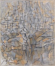 Tableau No. 4 / Composition No.VIII / Compositie 3, 1913. Creator: Mondrian; Piet (1872-1944).