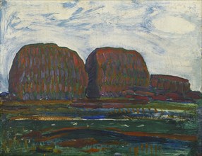 Haystacks III, 1908. Creator: Mondrian; Piet (1872-1944).