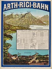 Arth-Rigi railway line, 1895. Creator: Anonymous ().