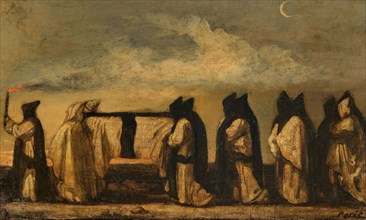 Italian funeral, 1851. Creator: Feuerbach; Anselm (1829-1880).