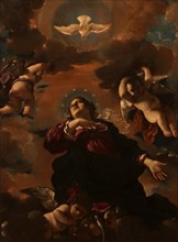 The Assumption of the Blessed Virgin Mary, 1620. Creator: Guercino (1591-1666).