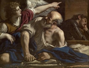 The Liberation of Saint Peter, c1622. Creator: Guercino (1591-1666).