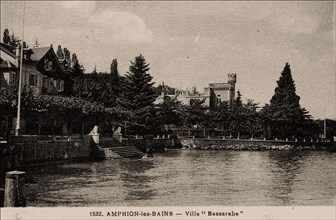 Villa Bassaraba, Amphion-les-Bains, 1900. Creator: Anonymous ().