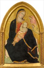 Madonna of Humility and two angels, Second Half of 14th cen.. Creator: Giovanni del Biondo (active 1356-1399).