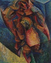 Corpo umano (Dinamismo), 1913. Creator: Boccioni; Umberto (1882-1916).