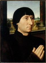 Portrait of Willem Moreel, 1482. Creator: Memling; Hans (1433/40-1494).