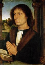 Benedetto Portinari (Benedetto Portinari Triptych, right panel) , 1487. Creator: Memling; Hans (1433/40-1494).