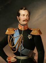 Portrait of Emperor Alexander II (1818-1881), . Creator: Godenhjelm; Berndt (1799-1881).