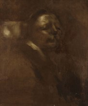 Self-portrait, c1880. Creator: Carrière; Eugène (1849-1906).