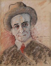 Self-portrait, 1932. Creator: Jacob; Max (1876-1944).