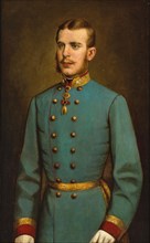 Rudolf, Crown Prince of Austria (1858-1889) in the uniform of a Major General, with the..., c1880. Creator: Anonymous ().