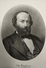 Portrait of Theodore Rousseau (1812-1867), . Creator: Lafosse; Jean-Baptiste Adolphe (1810-1879).