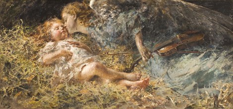 L'angelo musicante, 1900. Creator: Irolli; Vincenzo (1860-1949).