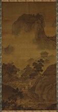 Landscape of Four Seasons: Fall, 15th century. Creator: Sesshu; Toyo (1420-1506).