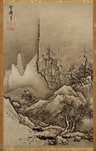 Winter Landscape, c1470. Creator: Sesshu; Toyo (1420-1506).