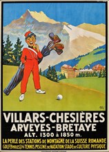 Villars-Chesières, 1925. Creator: May; Walther von (1876-1942).